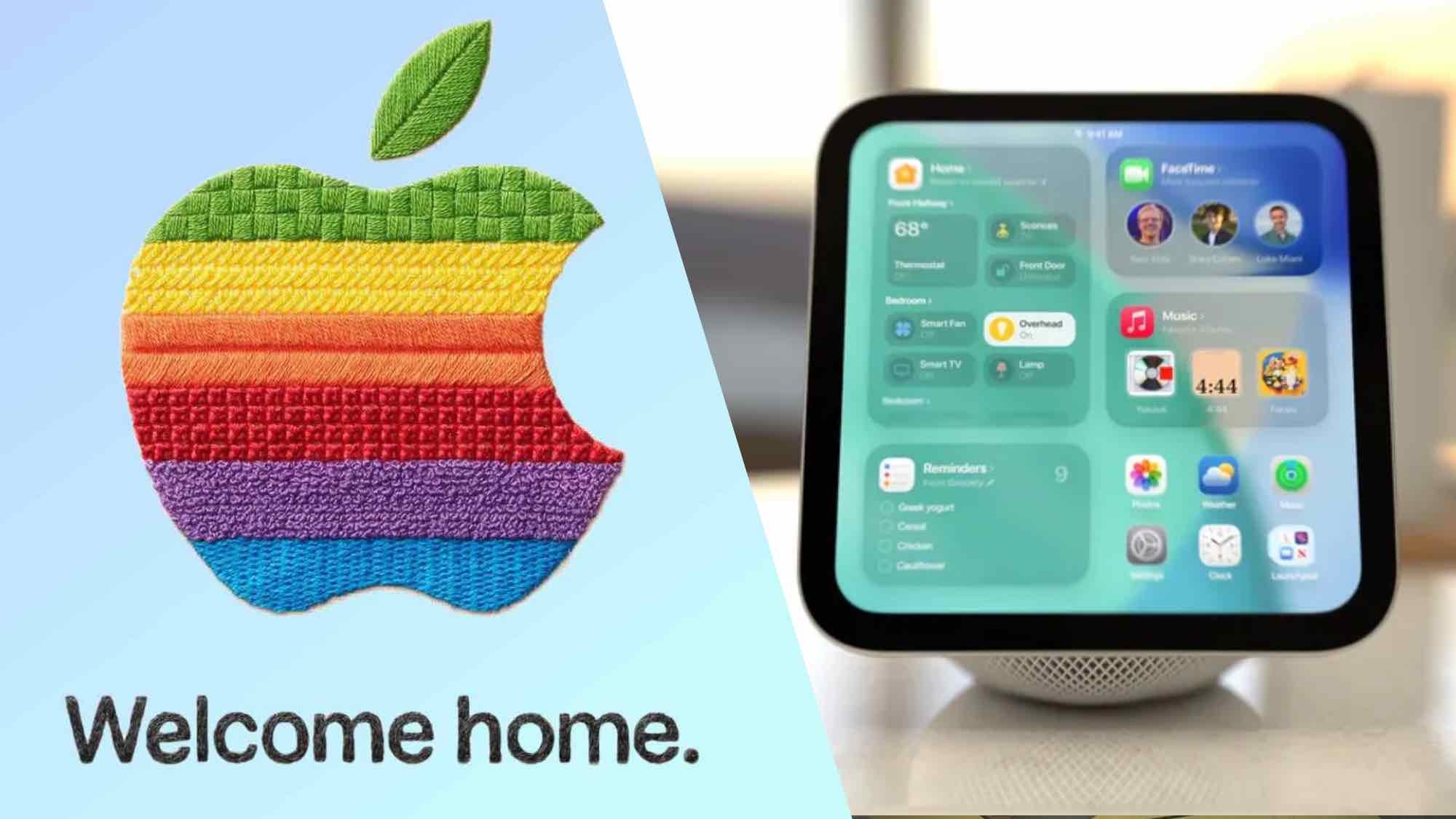 Apple Welcome Home event announcement for October 13, 2026, with expected smart-home devices