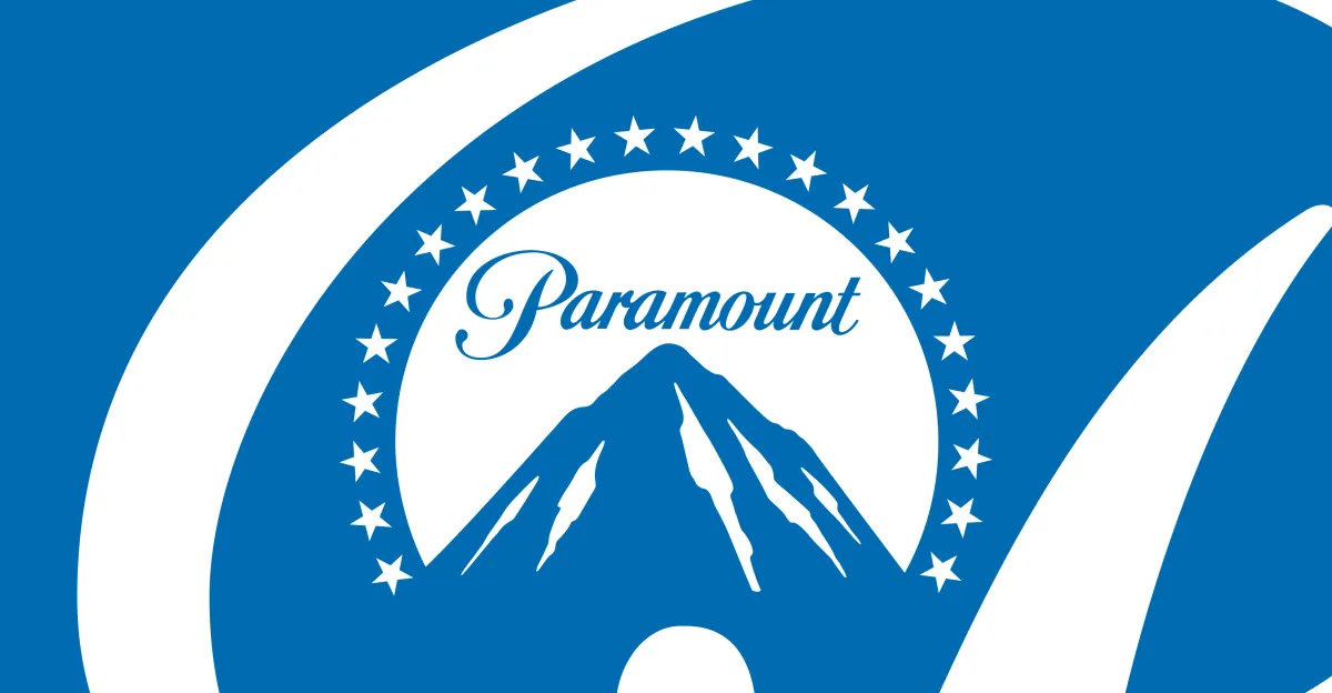 Logos of Paramount and Warner Bros. Discovery combined under the Skydance corporate banner.