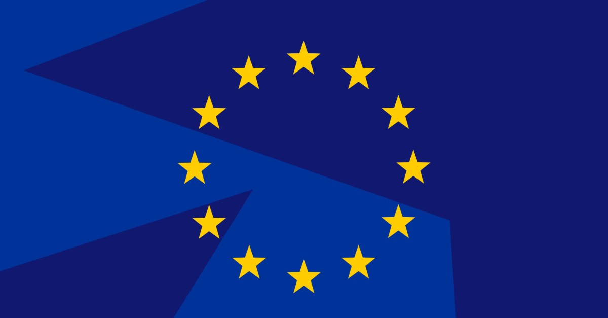 Satellite in Earth orbit providing communication links over the European continent